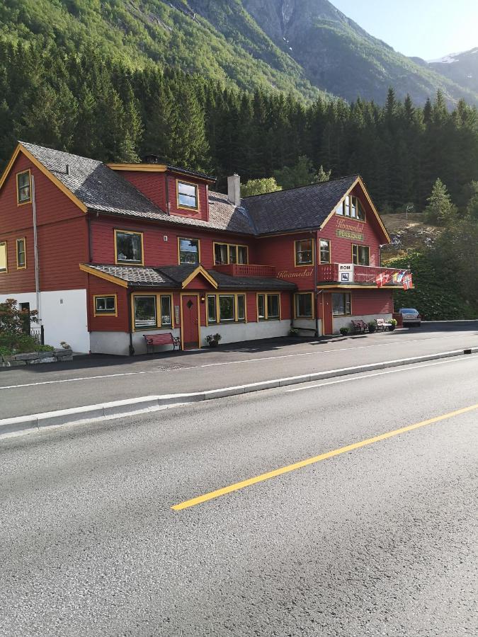Kvamsdal Pensjonat 4 Eidfjord Exterior foto