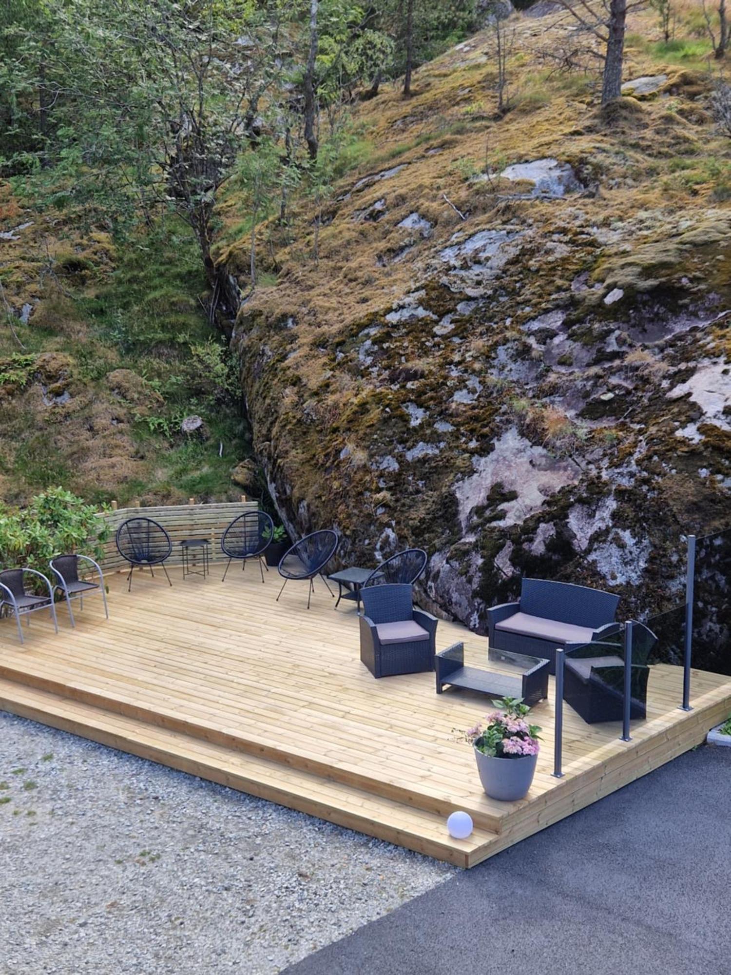Kvamsdal Pensjonat 4 Eidfjord Exterior foto